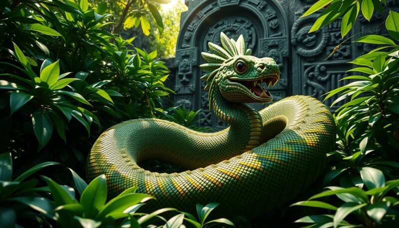 Kukulkan the feathered serpent