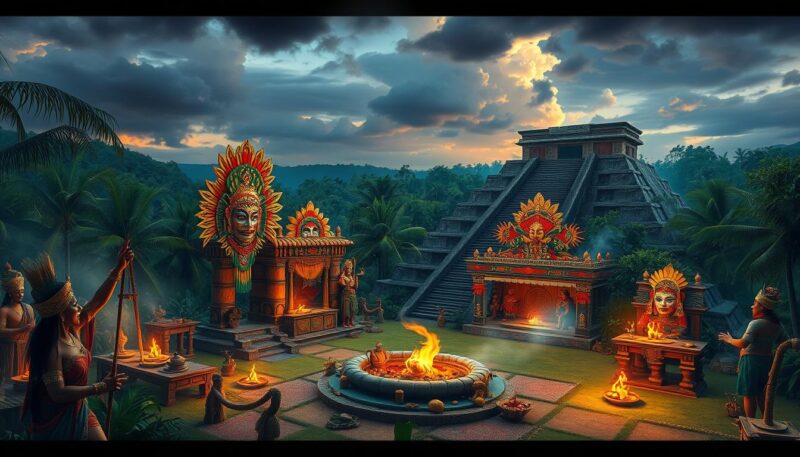 What Rituals Did the Maya Use to Please Their Gods?